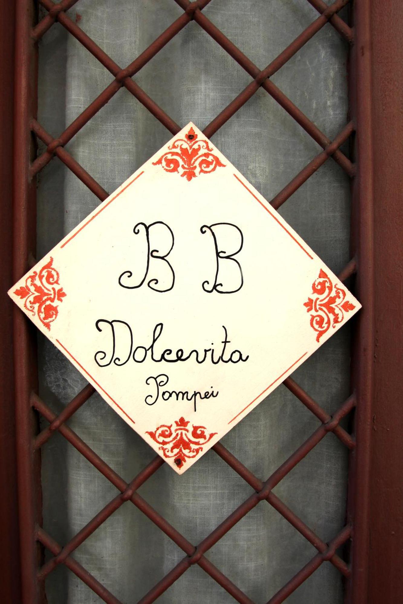 B&B Dolcevita Pompei Exterior foto